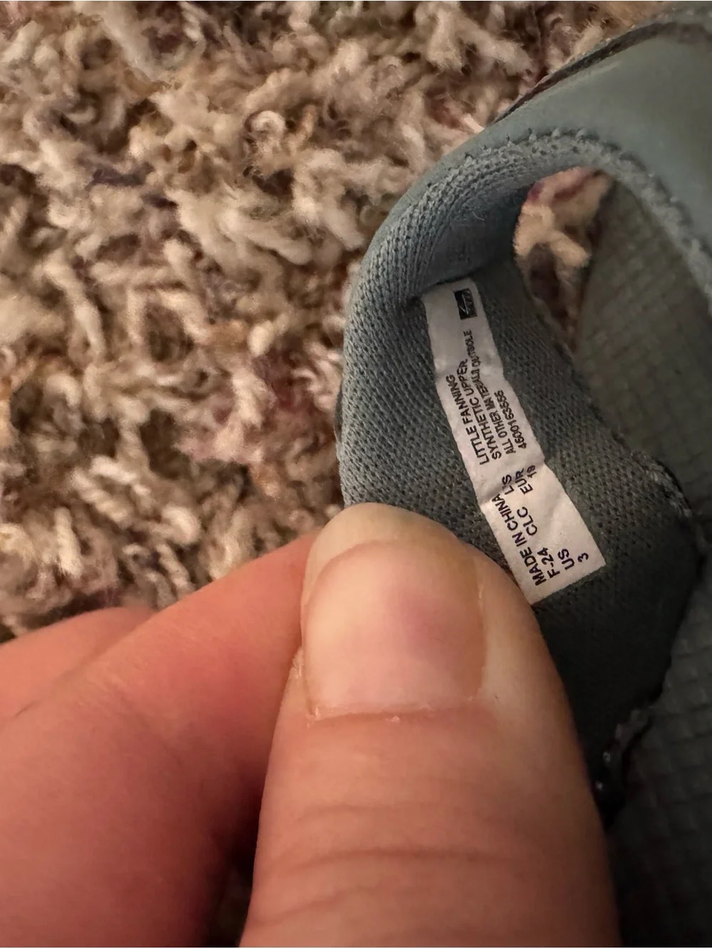 Reef Toddler Light Gray Flip Flop Sandals